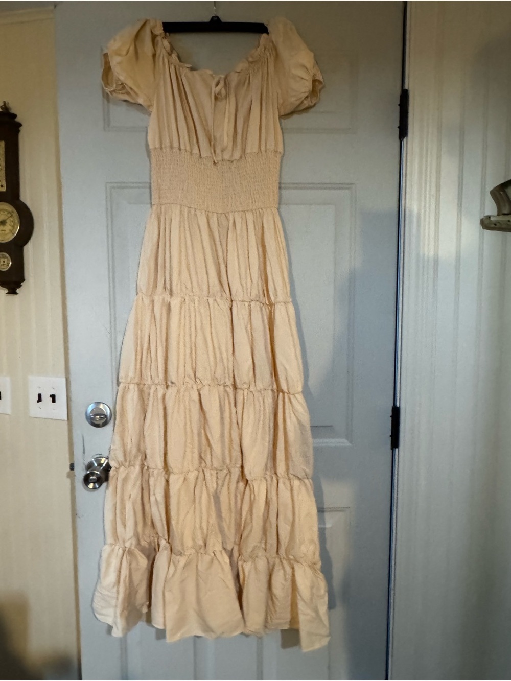 Spirit Halloween Renaissance Beige Peasant Dress Size Small